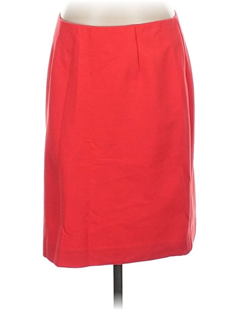 Pre-owned Jjill Formal Skirt In Red