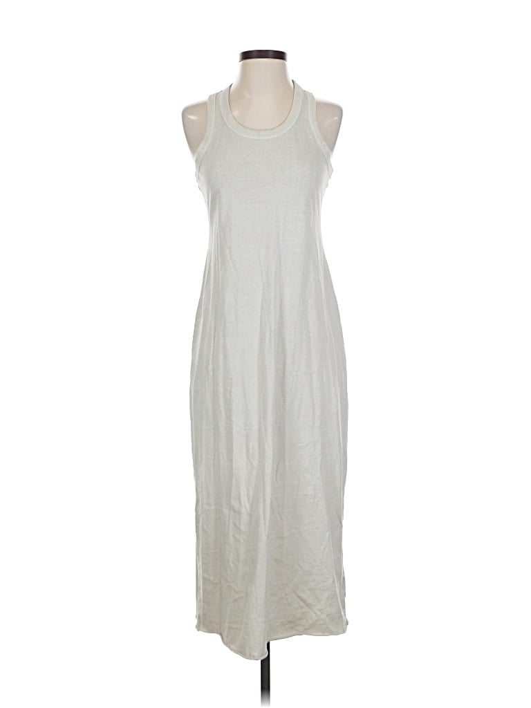 Pre-owned Double Zero Casual Dress In White