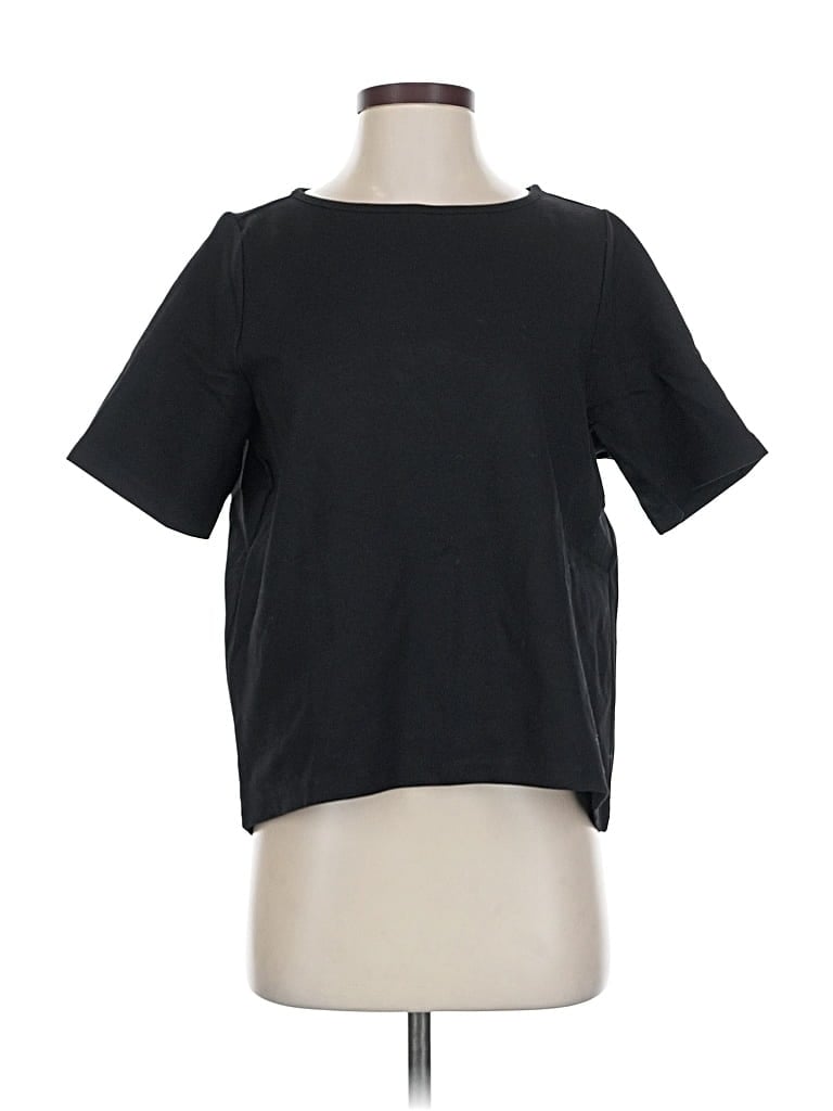 Pre-owned Betabrand Short Sleeve T-shirt In Black