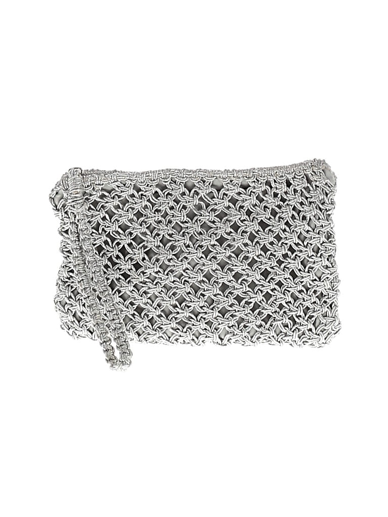 Pre-owned Unbranded Wristlet In Gray