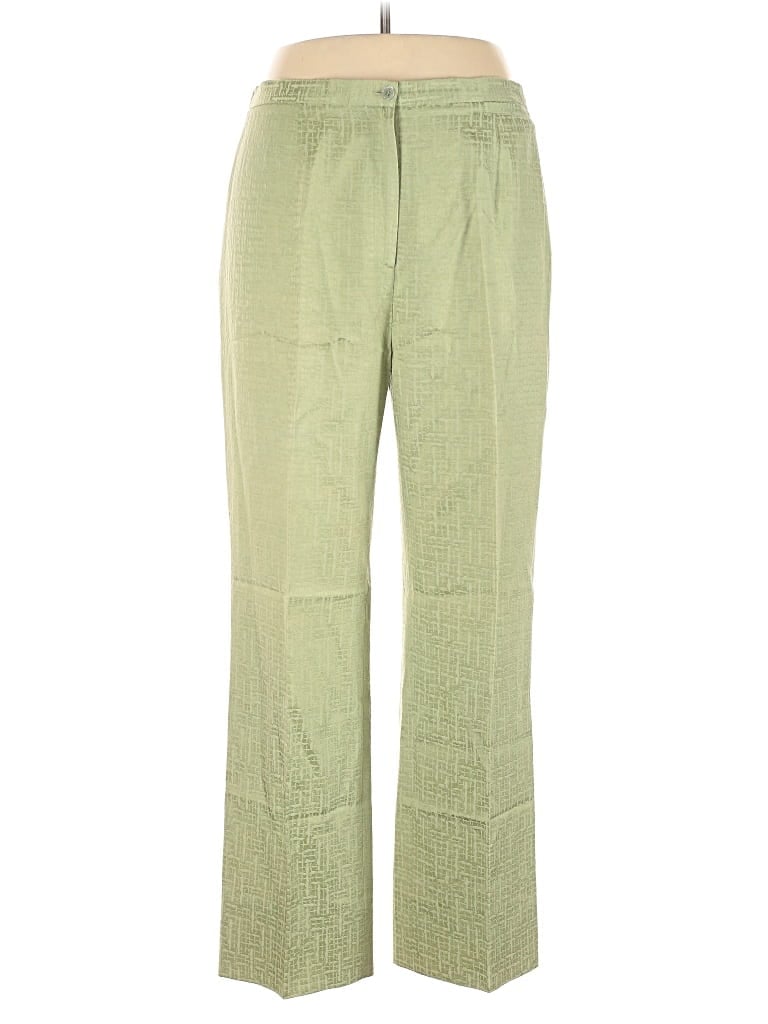 Pre-owned Doncaster Collection Casual Pants In Green