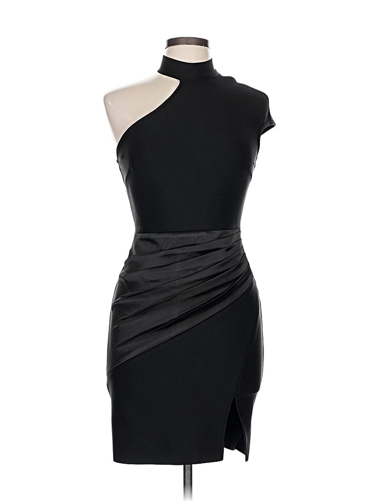 Pre-owned Fashion Nova Cocktail Dress In Black