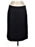 J.Crew 100% Cotton Solid Black Formal Skirt Size 8 - photo 1