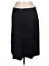 J.Crew 100% Cotton Solid Black Formal Skirt Size 8 - photo 2