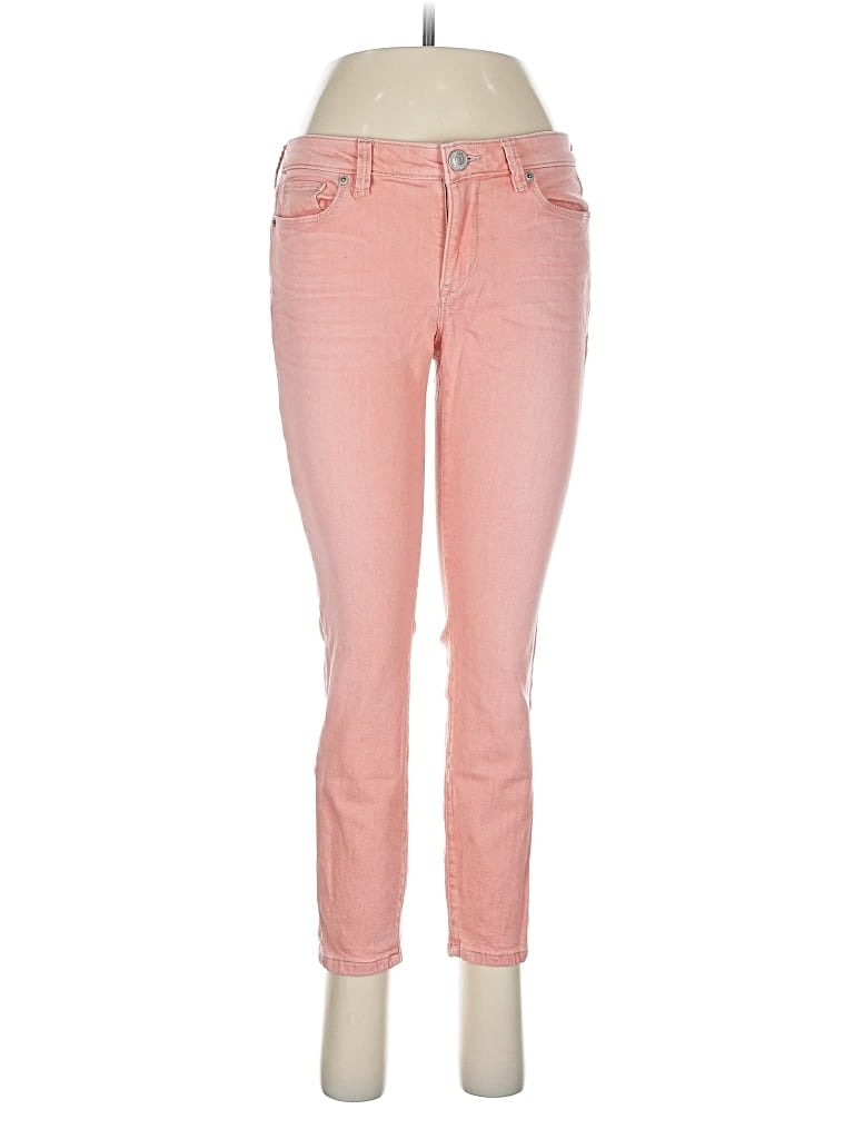 Pre-owned Ann Taylor Loft Jeans In Pink