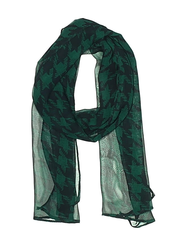 Pre-owned Unbranded Scarf In Green