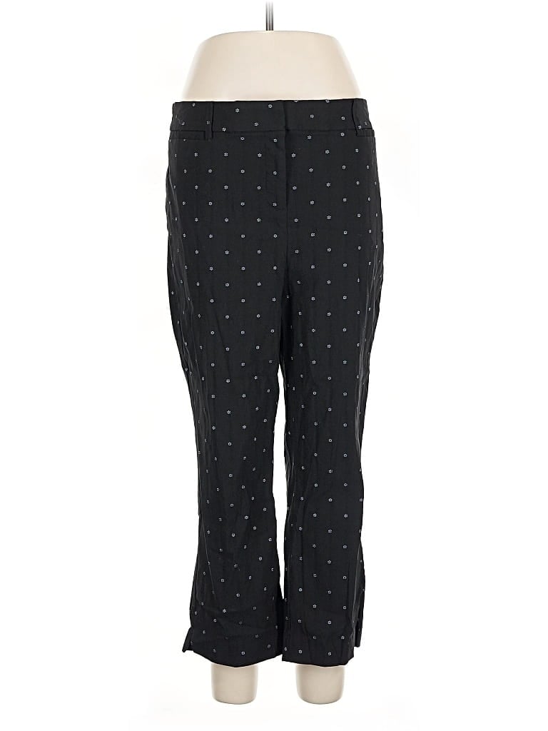 Pre-owned Lane Bryant Casual Pants In Black