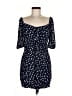 Star 100% Polyester Polka Dots Blue Casual Dress Size M - photo 1
