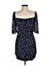 Star 100% Polyester Polka Dots Blue Casual Dress Size M - photo 2