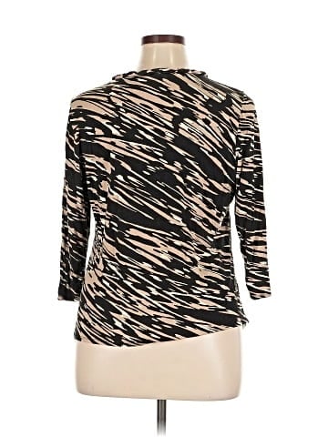 Dana Buchman 3/4 Sleeve Top (view 2)
