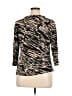 Dana Buchman Black 3/4 Sleeve Top Size XL - photo 2
