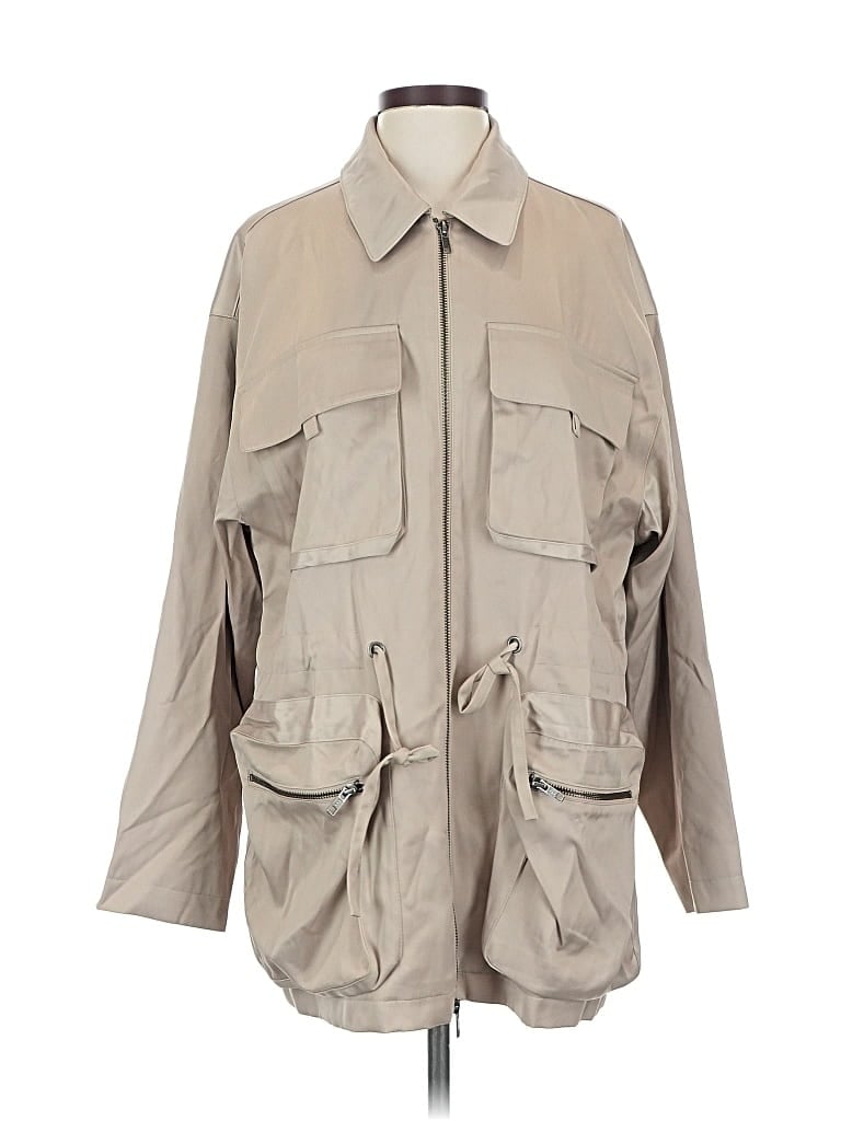 Pre-owned Open Edit Trenchcoat In Brown