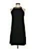 Rebecca Taylor 100% Polyester Solid Black Cocktail Dress Size 0 - photo 1
