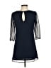 Alice + Olivia 100% Polyester Solid Black Cocktail Dress Size XS - photo 2