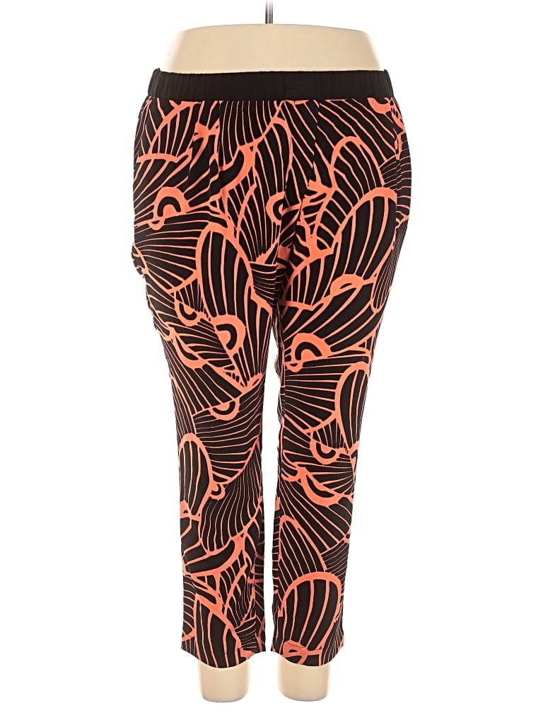 H&M Pre-owned Active Pants In Orange