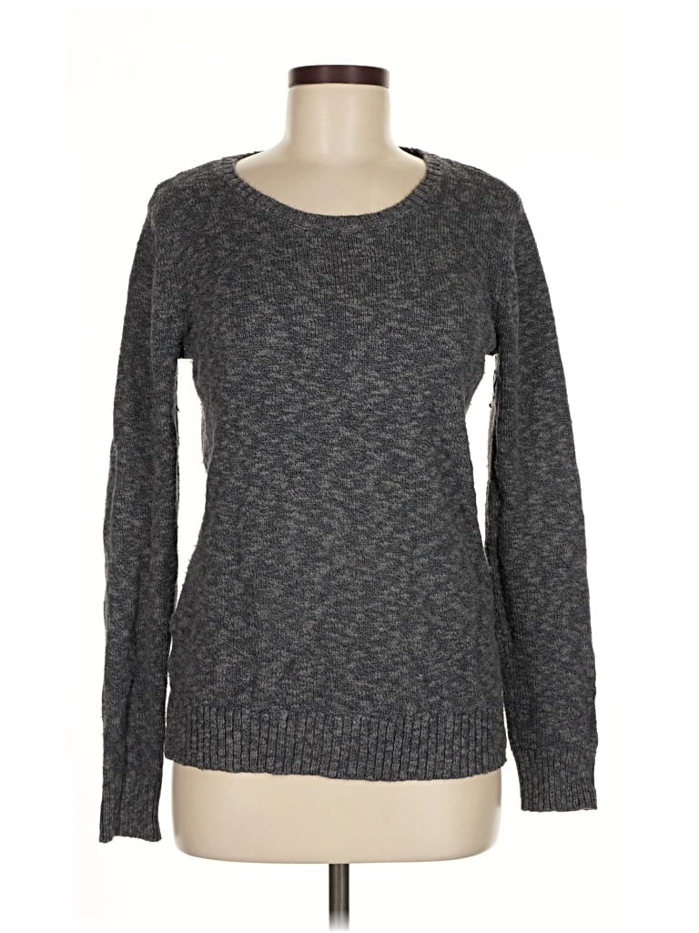 Pre-owned Ann Taylor Loft Outlet Pullover Sweater In Gray