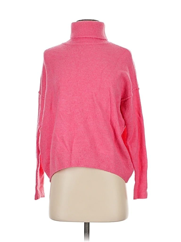 VINCE CAMUTO Pre-owned Turtleneck Sweater In Pink