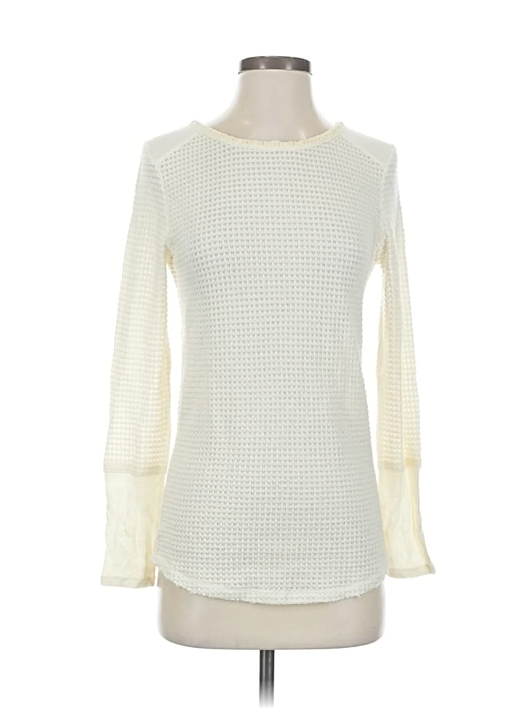 Pre-owned Sundance Pullover Sweater In White