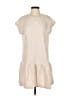 Unbranded Solid Ivory Casual Dress Size S - photo 1
