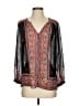 Joie 100% Silk Black Long Sleeve Silk Top Size S - photo 1