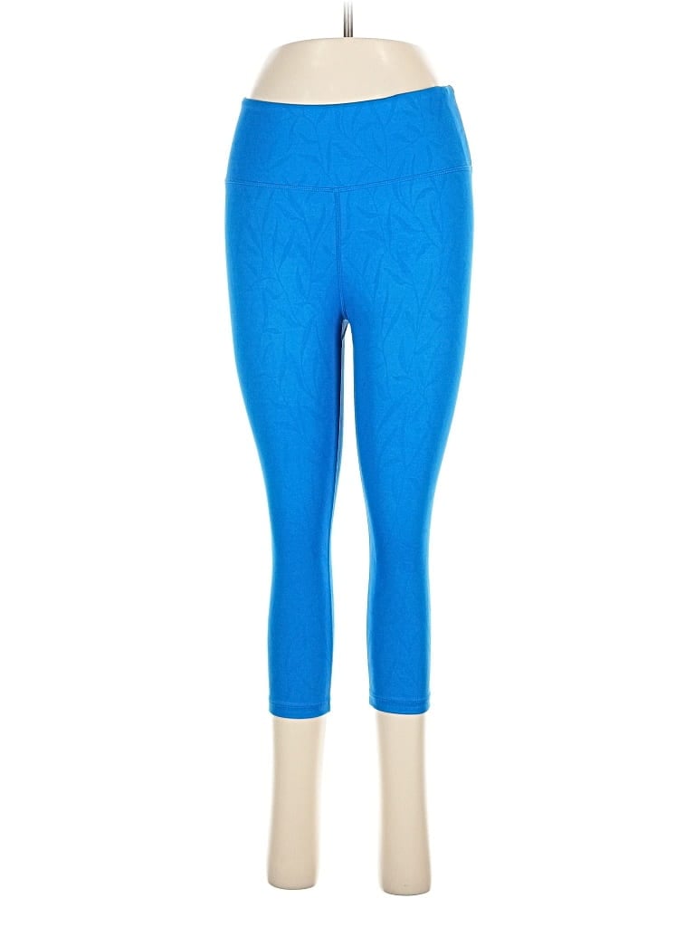 Pre-owned Zyia Active Leggings In Blue