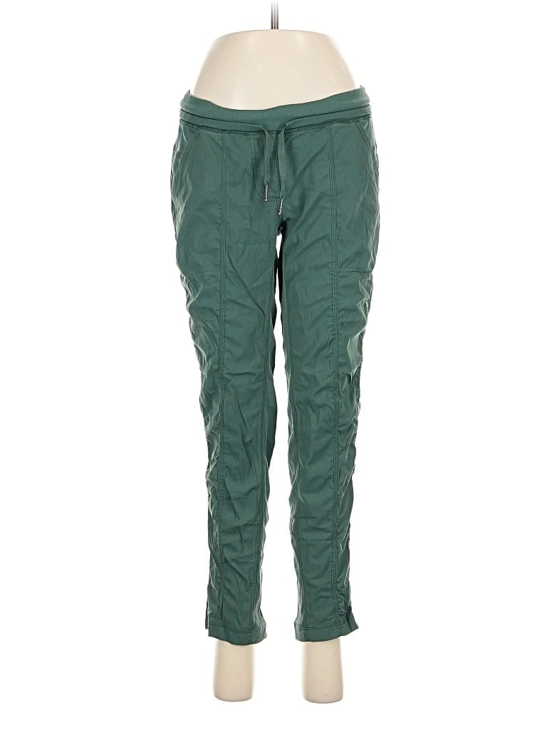 Pre-owned Lululemon Athletica Active Pants In Green