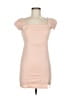 ASOS 100% Polyester Solid Pink Cocktail Dress Size 6 - photo 1