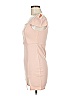 ASOS 100% Polyester Solid Pink Cocktail Dress Size 6 - photo 5