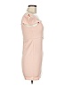 ASOS 100% Polyester Solid Pink Cocktail Dress Size 6 - photo 4