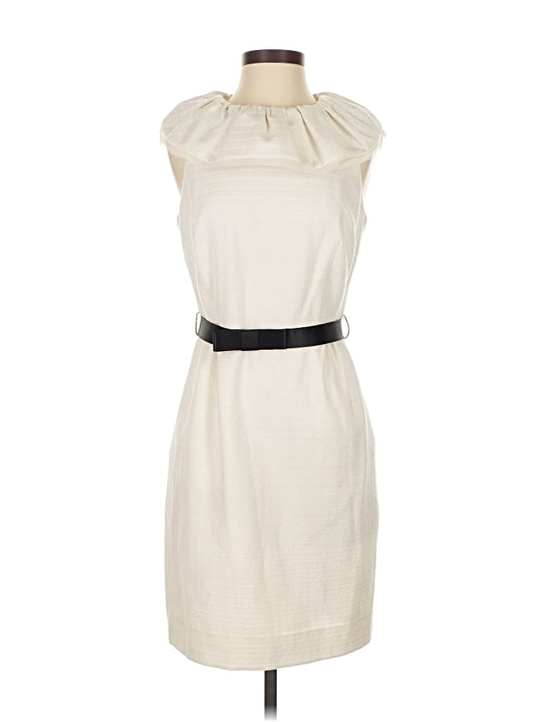 Pre-owned An Original Milly Of New York Cocktail Dress In White