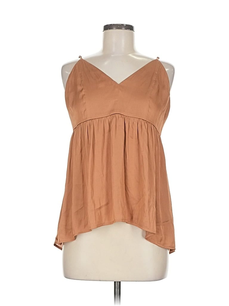 EXPRESS Pre-owned Sleeveless Blouse In Brown