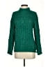 Won Hundred Solid Green Turtleneck Sweater Size XS - photo 1