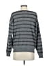 Molly Bracken Chevron-herringbone Gray Pullover Sweater Size XS - photo 2