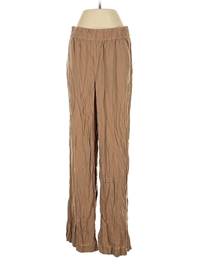 Pre-owned H&m Casual Pants In Brown