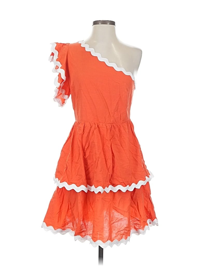 Pre-owned Zesica Cocktail Dress In Orange