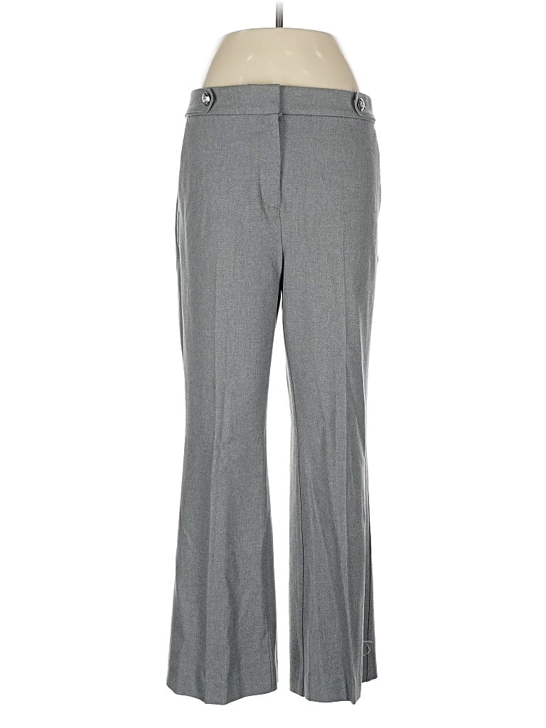 Pre-owned Ann Taylor Loft Dress Pants In Gray