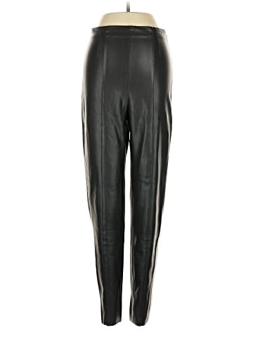 Zara Faux Leather Pants (view 1)
