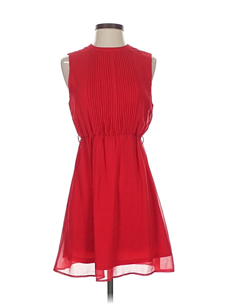 DOUBLE ZERO Pre-owned Casual Dress In Red