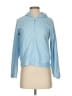 Nike 100% Polyester Blue Zip Up Hoodie Size S - photo 1