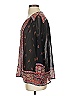 Joie 100% Silk Black Long Sleeve Silk Top Size S - photo 5