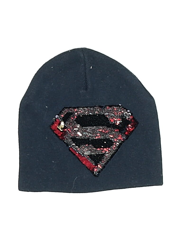 Pre-owned Dc Kids' Beanie Hat In Blue