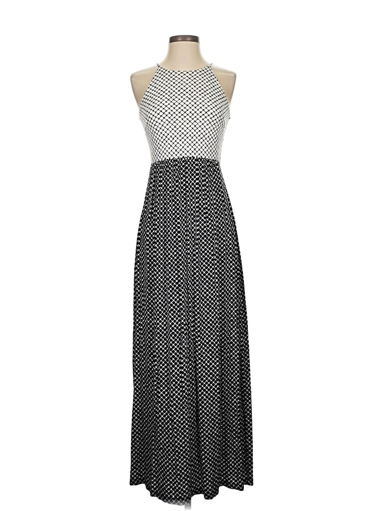 Pre-owned Ann Taylor Loft Casual Dress In Black