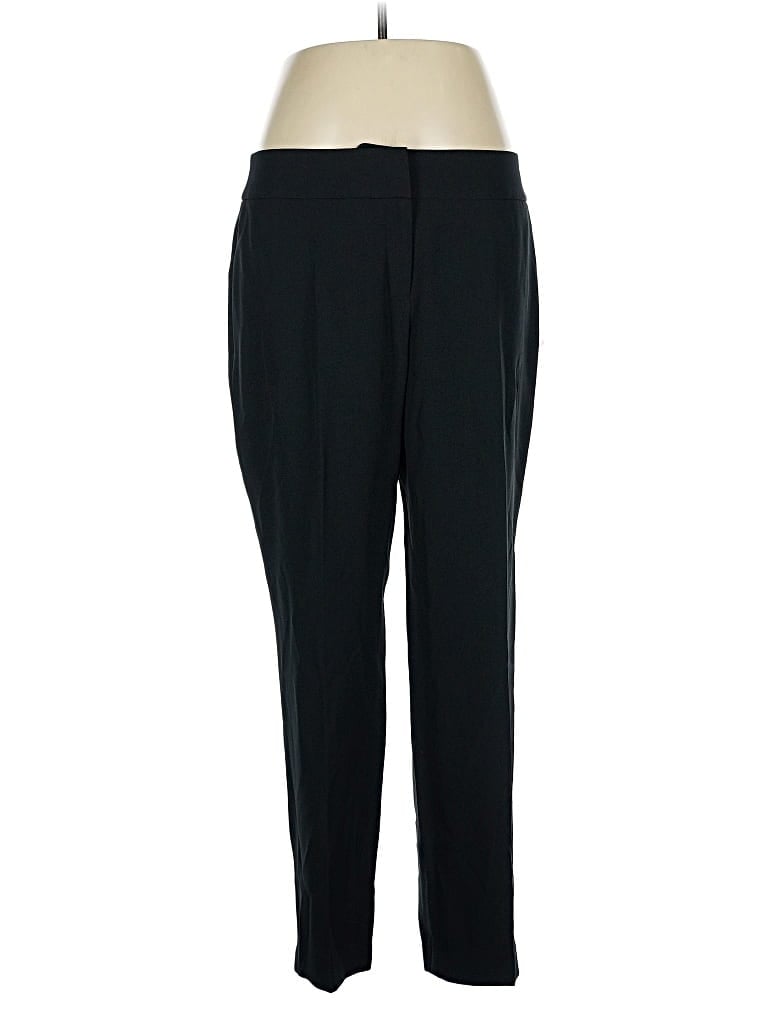 Pre-owned Le Suit Dress Pants In Black