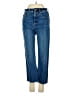 Ann Taylor LOFT Stripes Blue Jeans Size 25 waist - photo 1