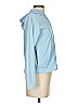 Nike 100% Polyester Blue Zip Up Hoodie Size S - photo 4