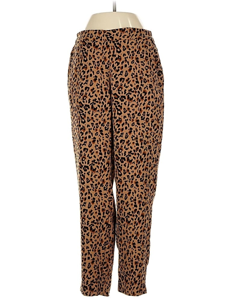 Pre-owned J.crew Factory Store Casual Pants In Brown