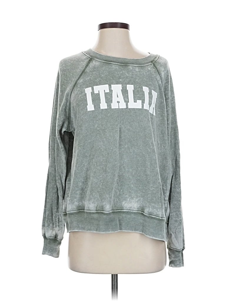Pre-owned Wildfox Sweatshirt In Gray