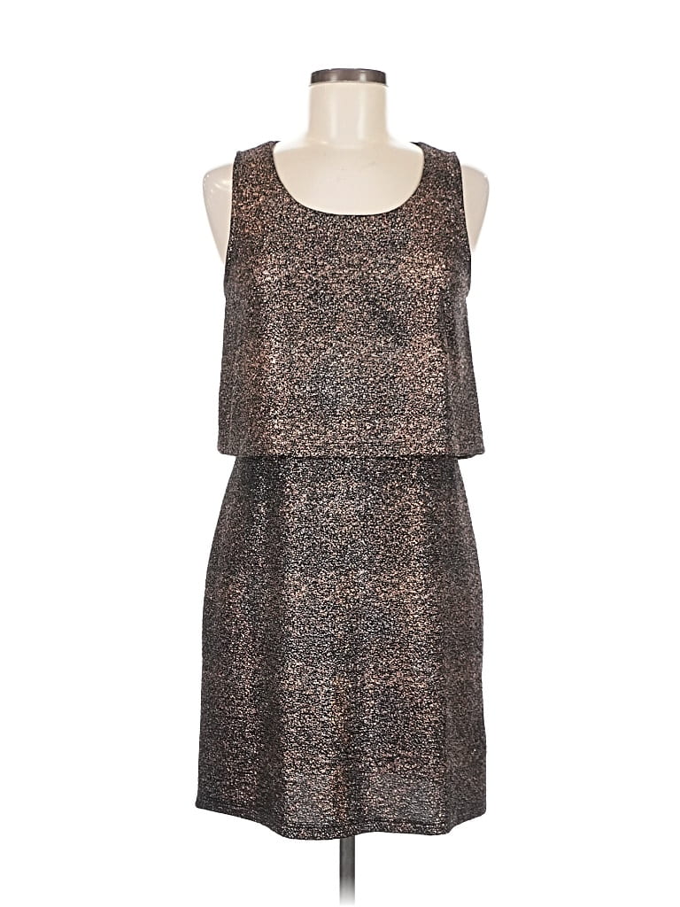 Pre-owned Fab'rik Casual Dress In Brown