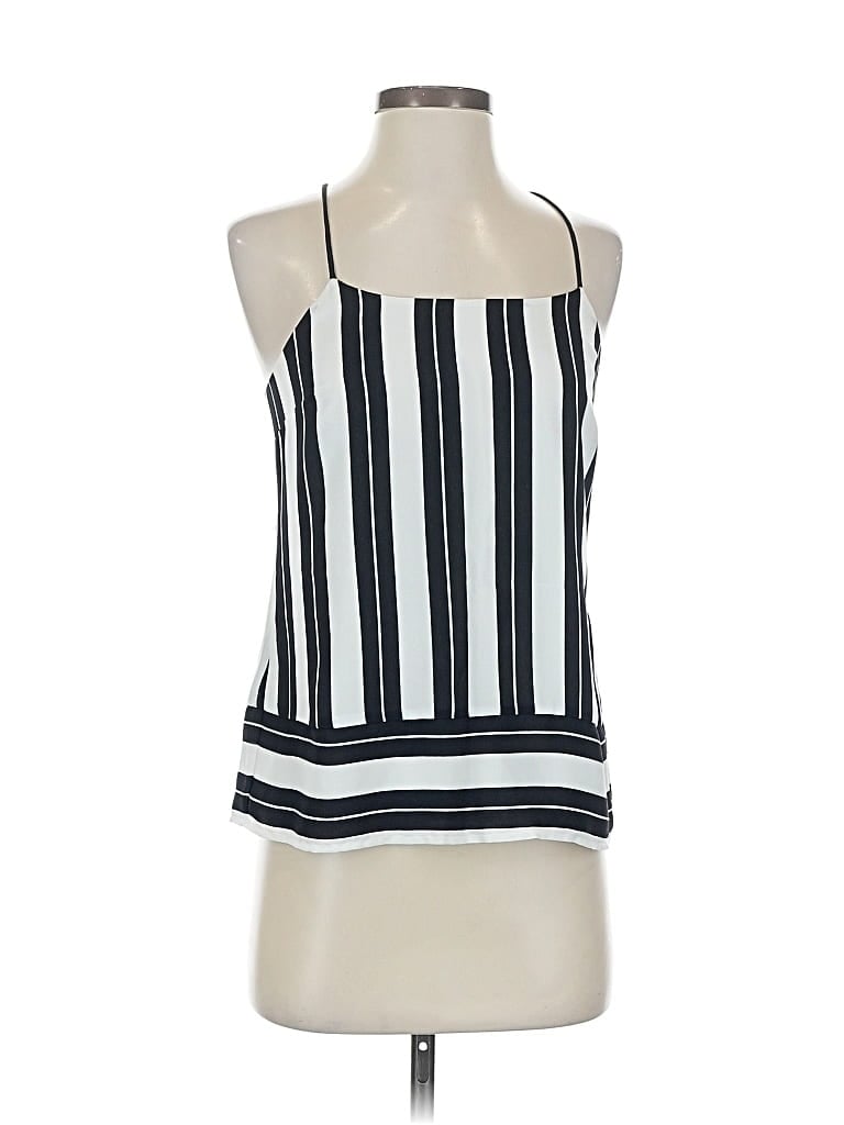 Pre-owned Banana Republic Sleeveless Blouse In Black