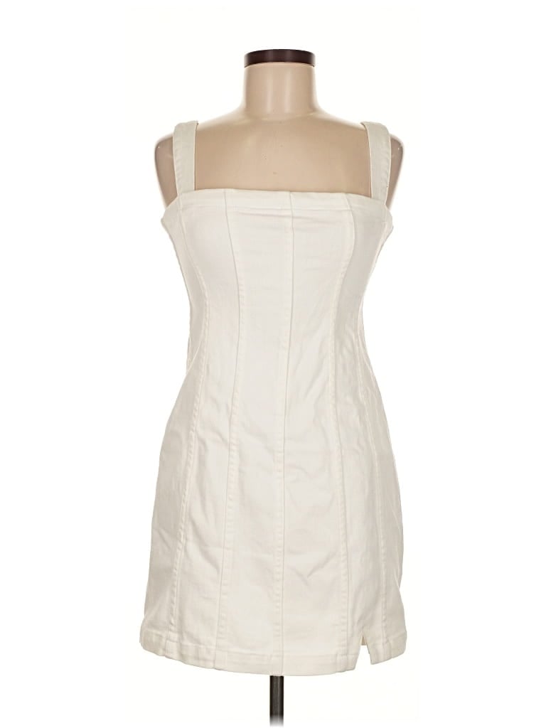 Pre-owned Show Me Your Mumu Cocktail Dress In White